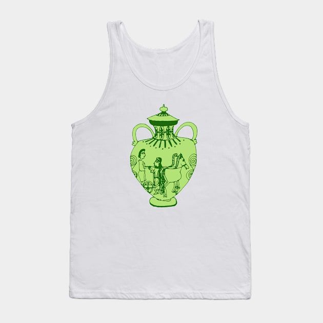 Greek pottery III: the goodbye Tank Top by Aidi Riera